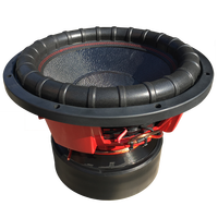 Subwoofer Mobil Daya Tinggi Dual Voice Coil Kerangka Die Cast Heavy Duty 5000W RMS 10000W MAX Harga Pabrik