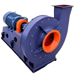 Wear-resistant noise reduction high air volume dust removal cement plant high pressure centrifugal fan
