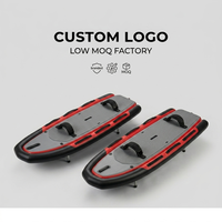 Planche de surf électrique Source Factory Crimson Slate Jetboard à moteur sans balais, batterie lithium-ion, poignées doubles et repose-pieds antidérapants
