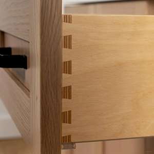 Modern Design Custom Luxury Solid Wood Minimalist Style Bathroom <b>Vanity</b> Ceramic <b>LED</b> Eco-Friendly for Hotel Villa Use - Product Image 3