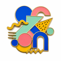 Broches en métal personnalisées en gros, épingles vintage, badges en émail, badges en métal avec logo personnalisé, options de taille et de forme