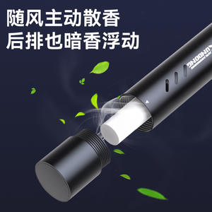 Diffuseur de parfum pour voiture Rundong, clip pour grille d'aération, parfum longue durée, plastique, style moderne, pour les aérateurs. - Product Image 4