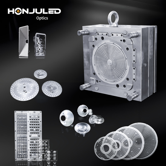 Honju/Honzhu Brand LED Lens Mould Car Lens Moulds Manufacturer Plastic Injection Mould Service for Household HZ-injection Mold