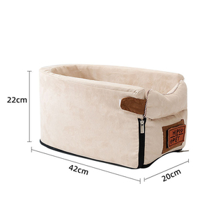 Cama portátil para gatos y perros, asiento de seguridad para coche, Control Central de viaje - Product Image 3