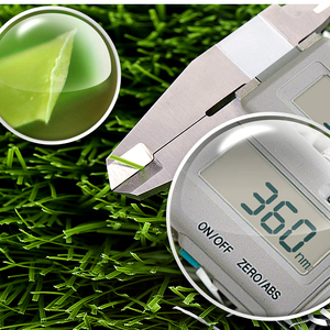 Chất lượng cao 10mm thân thiện với môi trường PP tổng hợp cỏ 30mm cỏ nhân tạo cao cho sân bóng đá trong nhà sân bóng đá sân golf - Product Image 5