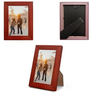 Lightweight Wooden Photo <b>Frame</b> Finely Crafted with Smooth Edges for Wedding Anniversary Photos Available in <b>Multiple</b> Sizes - Product Image 2