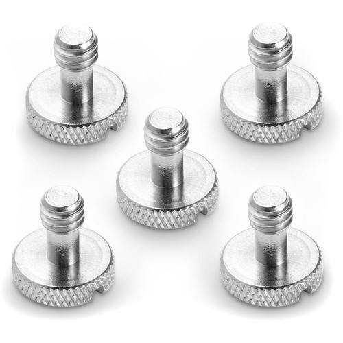 CNC Machined 1/4"-20 & 3/8"-16 Thread Stainless Steel Tripod Screw Adapter 0.01mm Tolerance for DSLR Camera Rig Quick Release
