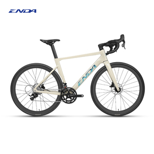 Vélo de route longue portée avec fourche en carbone, cadre en aluminium léger, moteur sans balais 36V, freins à disque, 10 vitesses, 25 km/h, vélo électrique E10-Blanc haute résistance - Product Image 5