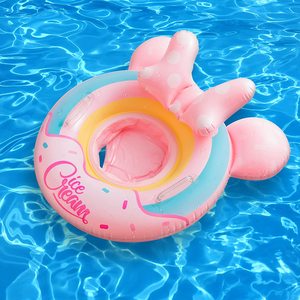 Avenli Jilong B01 <span class=keywords><strong>R</strong></span> Cổ Áo Bơm Hơi PVC Đồ Chơi Vật Nuôi Bé Bơi Vòng Nước Bơi Bơm Hơi Hồ Bơi Cho Trẻ Em - Product Image 2