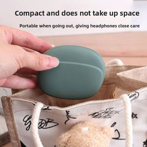 <b>Mini</b> Silicone Storage Pouch Portable Earbud Case Small Organizer Bag for Charging Cable <b>Lipstick</b> Coin Key Travel Essentials - Product Image 4