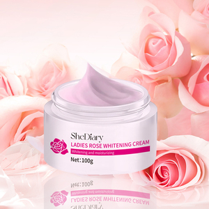 SheDiary Rose Rosto Pele Clareamento Mancha Escura Creme Natural Clareamento Nicotinamida Pele Clareamento Facial Cuidado Creme - Product Image 1