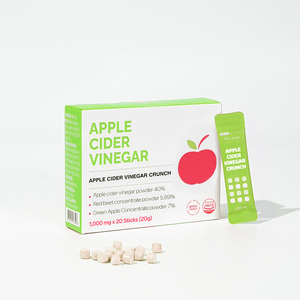 Tabletas Masticables de Sidra de Manzana con ACV Orgánico Británico, Sin Azúcar y Veganas para Adultos, 1000mg, Apoyo para la Desintoxicación y el Metabolismo - Product Image 3