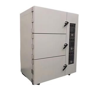 Forno Sottovuoto Verticale a 3 Strati da 380V con Riempimento di Azoto per Camera di Prova Batterie - Product Image 3