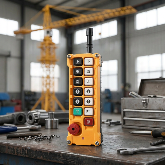 Wholesale F24-12D Industrial Wireless Remote Control 12 Dual Speed Buttons Crane Radio Remote Control for Hoist Concrete Pump