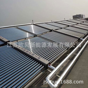 Solar Water <b>Heater</b> Aluminum Alloy U-Tube Thermosyphon Passive Flat Ground Installation Energy Saving - Product Image 4