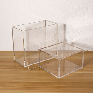 Anti-UV Acrylic Clear Magnetic Display Case Box for PKMN Booster Boxes