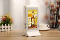 FYD-835SD Layar Sentuh Dua Sisi 7 Inci untuk Display Iklan Meja di Restoran, Kafe, Hotel