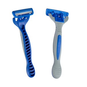 Rasoir jetable à triple lame de haute qualité, meilleure expérience de rasage avec des lames en acier inoxydable durables, manche en plastique, prix bas - Product Image 3