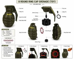 Vente en gros de jouets de simulation de grenades, jouets de combat <span class=keywords><strong>militaire</strong></span> pour enfants, jouets de simulation de bataille en plein air, jouets de farce originaux pour adultes - Product Image 2