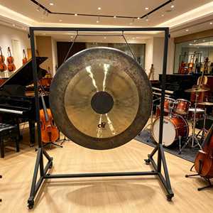 Gong Hecho a Mano en Fábrica, 80cm/31'', con Soporte, en Venta, Instrumentos de Percusión, para Conciertos, Orquestas Sinfónicas y Bandas - Product Image 2
