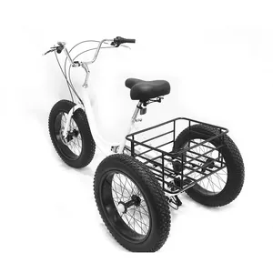 Free shipping from US warehouse low price 3 wheel bikes for adults with gears adult trike 3 wheel adult tricycle 3 wheel bicycle