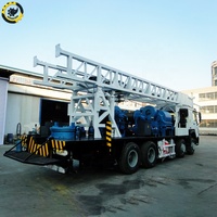 Prix des foreuses hydrauliques pour puits d'eau, machine de forage rotative RC montée sur camion tracteur diesel Sinotruk Howo 1000M