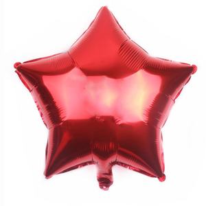 Globo de Mylar de Helio de 18 Pulgadas, Color Sólido, Feliz Día del Padre, Globo de Estrella de Papel de Aluminio de Fábrica OEM para Decoración de Fiestas - Product Image 5