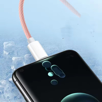 Vente en gros 1m de câble de données USB double type C tressé en nylon 6A charge rapide 60W pour synchronisation d'appareil photo CtoC charge rapide