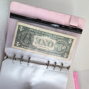 Nuovi arrivi buste in contanti laminate in Pvc impermeabili pianificatore Budget in Pvc con cerniera Budget Book - Product Image 2