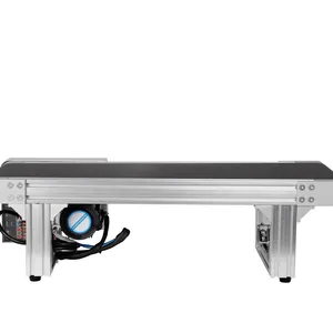 Docod OEM/ODM XC20 Desk Aluminum Mini Conveyor Belt For TIJ Inkjet Printer Mobile Conveyor Belt Transporter