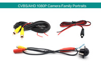 Caméra de recul AHD pour voiture, étanche IP68, objectif fisheye, vision nocturne 1080P, grand angle, assistance au stationnement, garantie 1 an