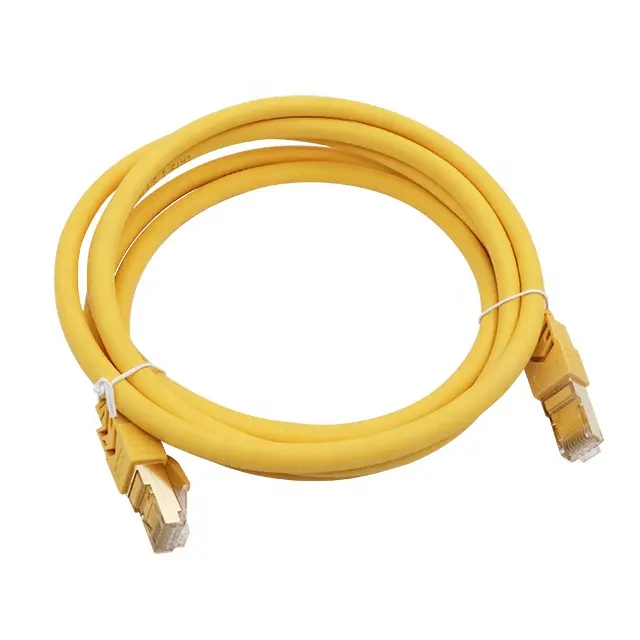 High speed New China Round Cat8 Rj45 SFTP SSTP Patch Cord Ethernet Network Cable 1M 2M 3M Patch Cord Price