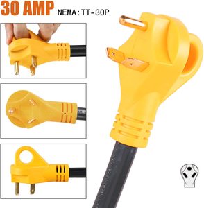 Câble <span class=keywords><strong>adaptateur</strong></span> d'alimentation <span class=keywords><strong>pour</strong></span> camping-car <span class=keywords><strong>30</strong></span> <span class=keywords><strong>ampères</strong></span> mâle vers 50 <span class=keywords><strong>ampères</strong></span> femelle, facile à manipuler, convertisseur électrique <span class=keywords><strong>pour</strong></span> camping-car, câble <span class=keywords><strong>pour</strong></span> camping-car, caravane - Product Image 3