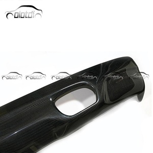 MVR Style Carbon Fins Spoiler Wing <b>Splitter</b> Flap Rear Bumper Lip Diffuser for BMW E46 M3 Body Kits - Product Image 4