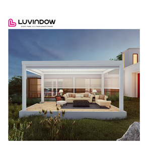 Pérgola de aluminio del área de la Bahía de <span class=keywords><strong>San</strong></span> <span class=keywords><strong>Francisco</strong></span>, pantalla magnética bioclimática de aleación de aluminio con vista al mar - Product Image 3