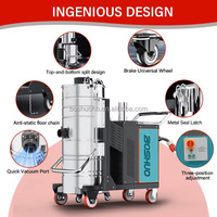 Aspirateur industriel électrique BOSHUO 5500 W 310 CFM, filtre HEPA, acier inoxydable, garantie 1 an, nettoyage des poussières en atelier