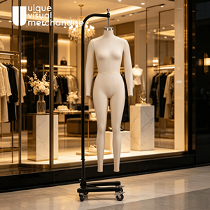 Maniquíes de Costura Femeninos en Oferta, Maniquíes Colgantes de Cuerpo Completo Ajustables <span class=keywords><strong>para</strong></span> Sastres - Product Image 5