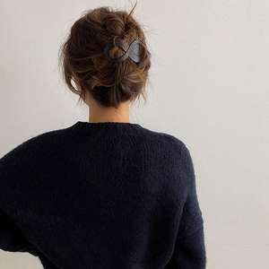 Ella comparte pinza de pelo de cordón francés plano para mujeres elegantes pasadores de plátano diademas para accesorios gruesos para el cabello niñas - Product Image 4