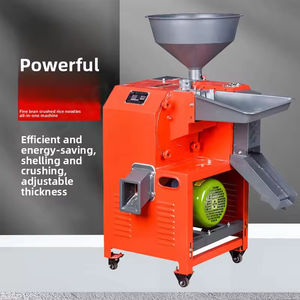 Machine à décortiquer et à battre le riz multifonctionnelle pour la maison avec séparateur de son fin, moteur, capacité de 600 kg/h, 220V/380V - Product Image 2