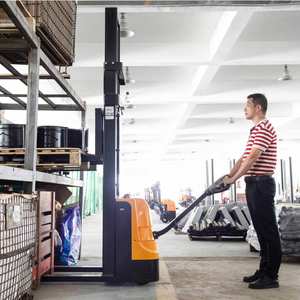 Gerbeur hydraulique tout électrique 1000kg 3 mètres Gerbeur automatique de palettes - Product Image 3