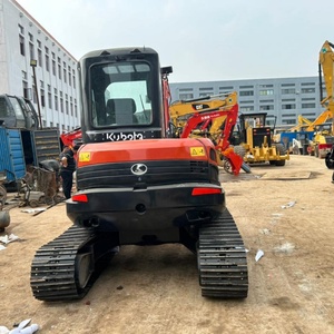 Excavatrice hydraulique Kubota Kx165 d'occasion, 90% neuve, bon prix, 6,5 tonnes, excavatrice sur chenilles Kubota Kx 165 d'occasion, 6,5 tonnes, à vendre - Product Image 3