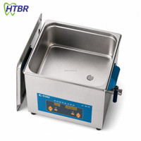Mesin Pembersih Ultrasonik Digital 9L 200W untuk Perhiasan Laboratorium Gigi, Logam, Kaca, Keramik, dan Bagian Plastik