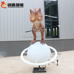 Petite attraction animatronique de dinosaure de Tyrannosaurus <span class=keywords><strong>rex</strong></span> pour le terrain de golf - Product Image 3