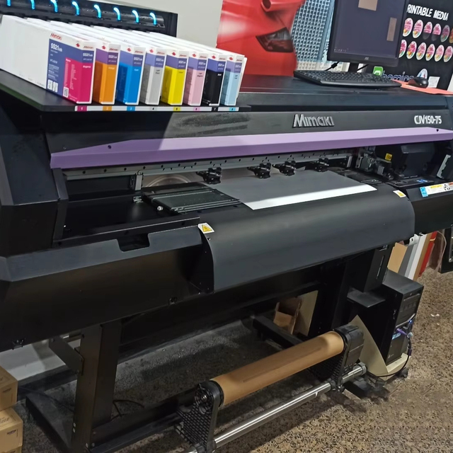 Mimaki CJV150 75 Printer for High-speed Printing Superior Quality Results