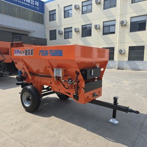 Esparcidor <span class=keywords><strong>de</strong></span> fertilizante para compost <span class=keywords><strong>de</strong></span> cal, tierra, turba, musgo, Tractor, máquina esparcidora <span class=keywords><strong>de</strong></span> estiércol arrastrado - Product Image 3