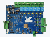 Caja de Panel de Control Industrial Personalizada con Ventana LCD, Botones y Estructura de Montaje para PCB