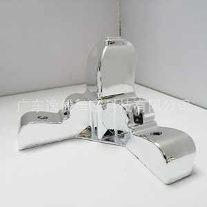 YIJUN Patterned Bright Silver Plastic <b>Sofa</b> <b>Legs</b> 4073 Heavy Duty Modern Minimalist Luxury Furniture Accessories - Product Image 3