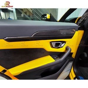 Kit de remplacement d'intérieurs en fibre de carbone sèche d'origine pour Lambo URUS 2018-2019, garniture de commande centrale, décorations du tableau de bord - Product Image 5
