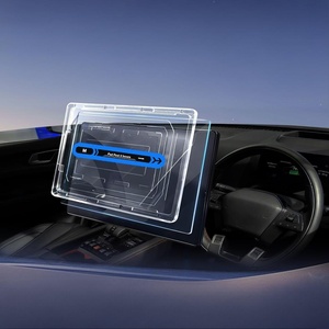 Película Protetora de Vidro para Tela Multimídia do Painel Interno do Carro BYD Qin L Sealion 7, Fácil de Aplicar, Acessórios - Product Image 6