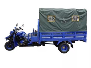 <span class=keywords><strong>250cc</strong></span> motorisé Open Cargo Tricycle essence trois roues moto pour cabine cargo motorisé tricycle avec tente arrière - Product Image 3